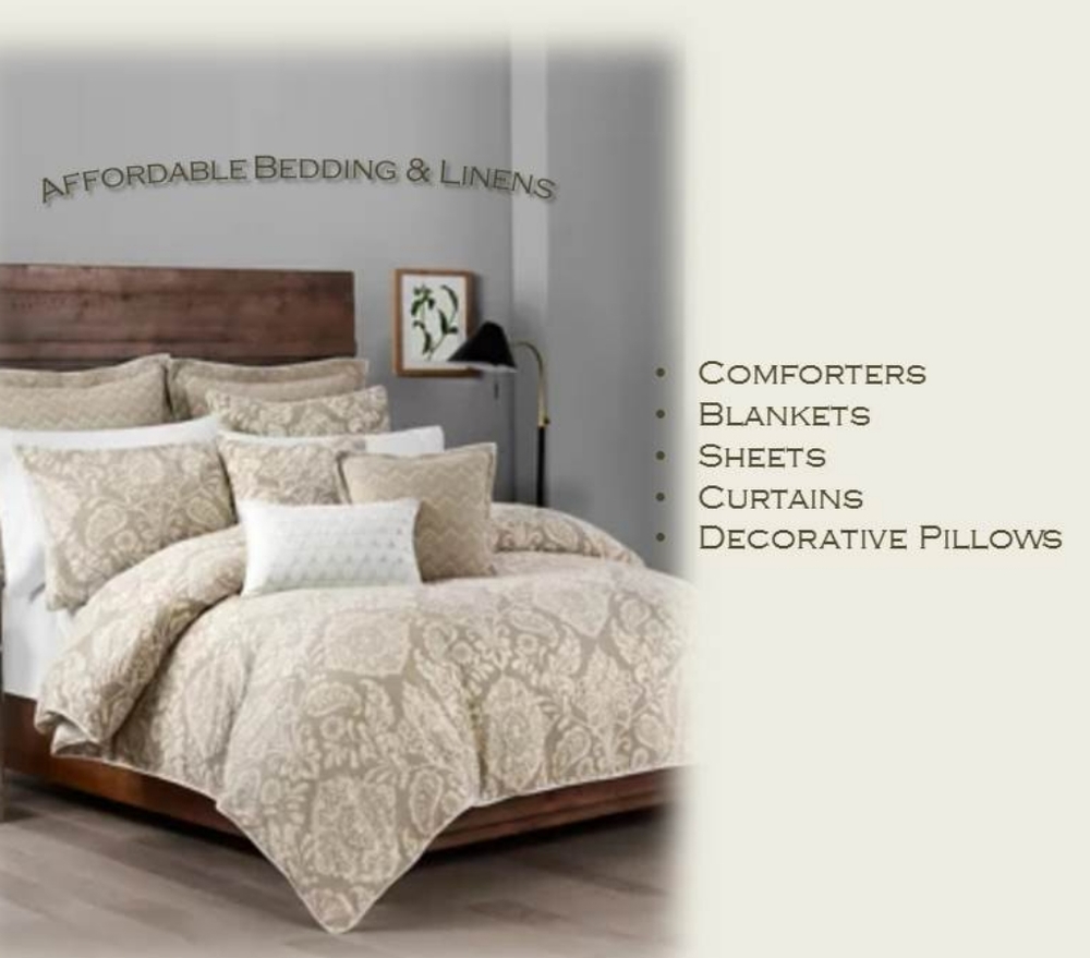 🔹️ Affordable Bedding & Linens 🔹️